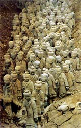 The terracotta warriors and horses of the Western Han